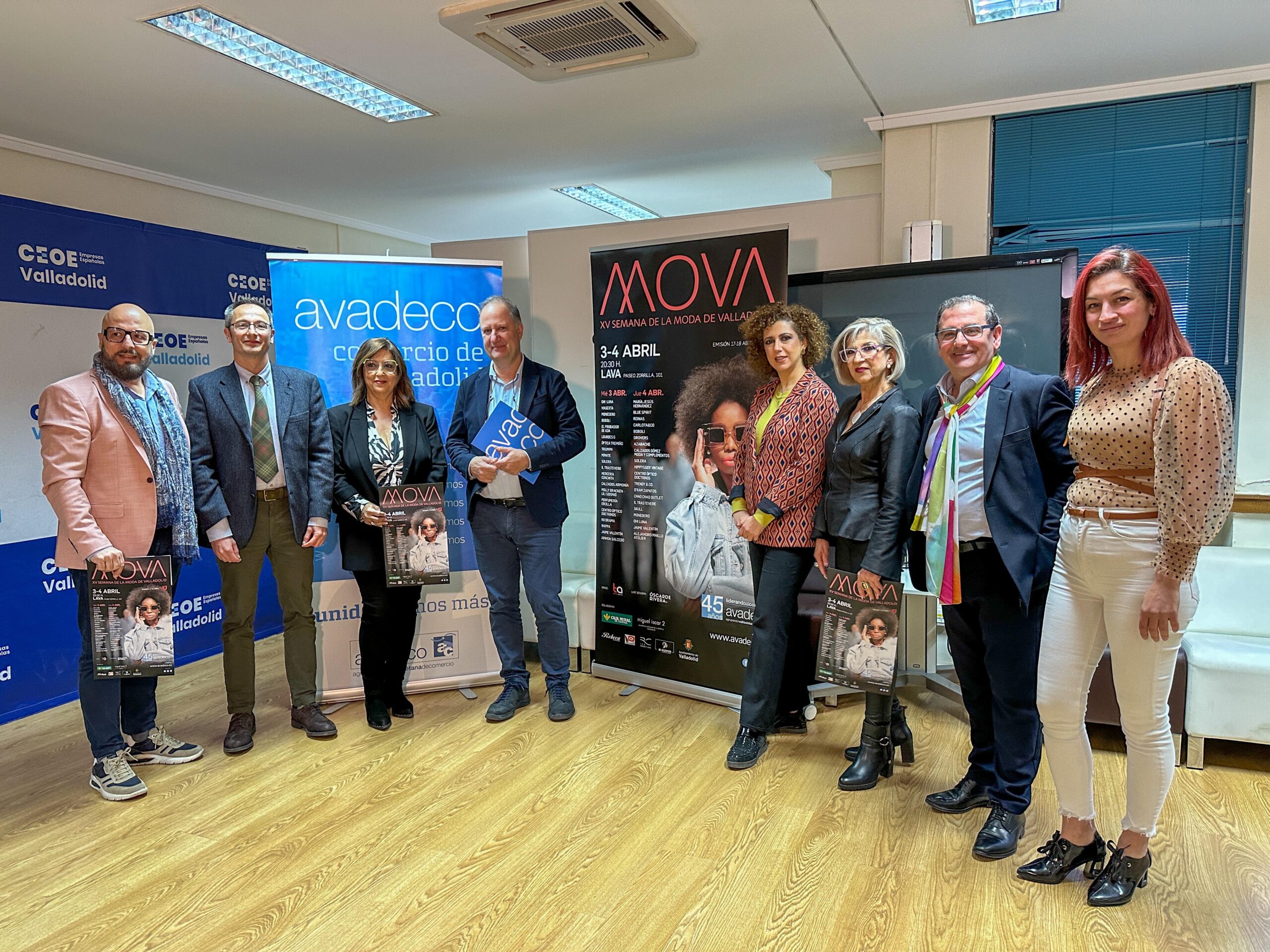 Presentación de la XV Semana de la Moda de Valladolid.